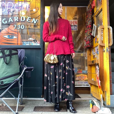 [USED] 真っ赤なモヘアKNIT❤️