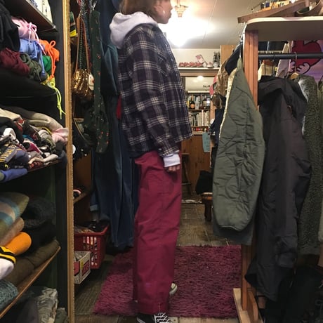 [USED] 裏地つき！肉厚WOOL シャツ