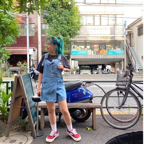 ［USED］ワンピーススカート風OVERALL