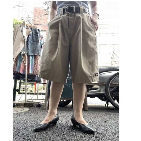 [Gardenworks] Re-make Dickies セルフォンポケット 膝下ショーツ
