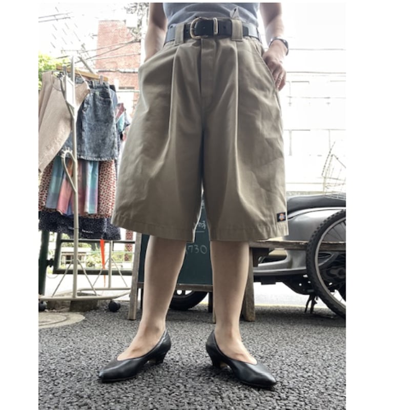 Gardenworks] Re-make Dickies セルフォンポケット 膝下ショーツ