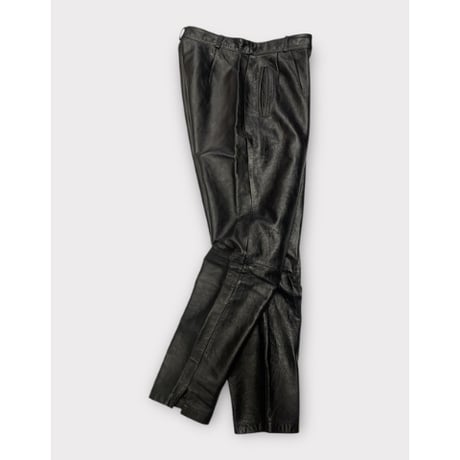 [USED] ハイウエストLEATHER PANTS  🖤