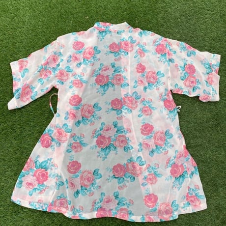 [USED] 花柄シースルーガウン  🌹