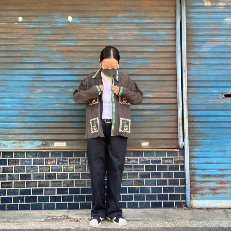 美品☆グアテマラシャツ/ヴィンテージ/ミックスカラー/ハンドメイド 美品☆グアテマラシャツ/ヴィンテージ/ミックスカラー/ハンドメイド