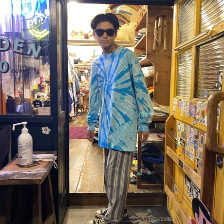 [USED] タイダイ ロンTee / BLUE