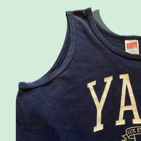 [USED]OLD “YALE”プリントタンクトップ