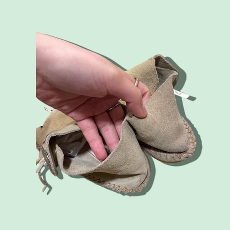 [USED] ビーズ付きモカシン ♩(size６)