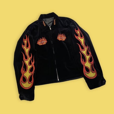 [USED] HARLEY-DAVIDSON🔥ベロア JKT
