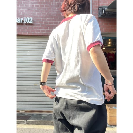 [USED] Vintage “Schlitz”トリムTee