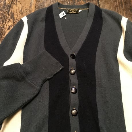[USED] 渋い〜！ACRYLIC Knit Cardigan
