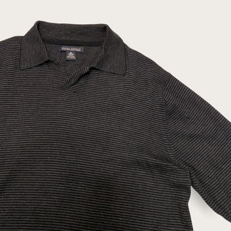 [USED] BANANA REPUBLIC ボーダーニットポロ！
