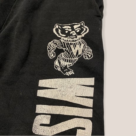 [USED] 80's "WISCONSIN" SWEAT PANTS！