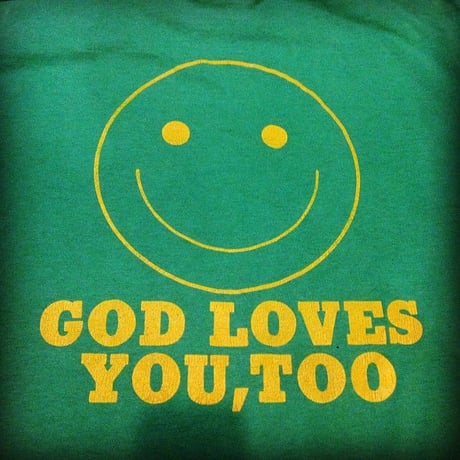 [USED] "GOOD PRINT" SMILE Tee