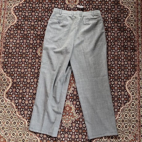 [USED] グレンチェック　スラックス