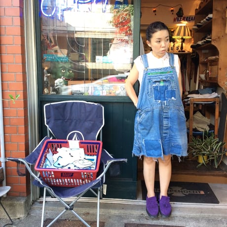[USED] LIBERTY ダメージ オーバーオール