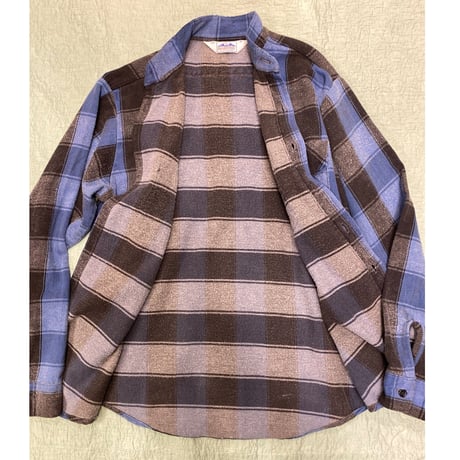 [USED] Heavyネルシャツ/ blue