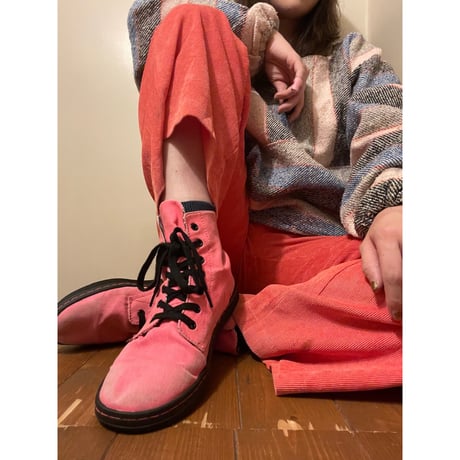 [USED] Dr.Martens HACKNEY キャンバスブーツ🦓💕