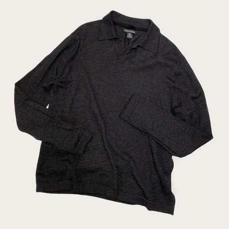 [USED] BANANA REPUBLIC ボーダーニットポロ！