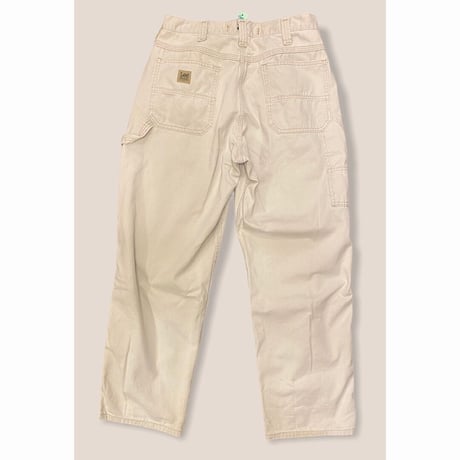 [USED] Lee IVORY PAINTER PANTS！