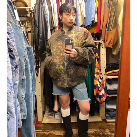 [USED] ドイツCAMO MA-1 リバーシブル