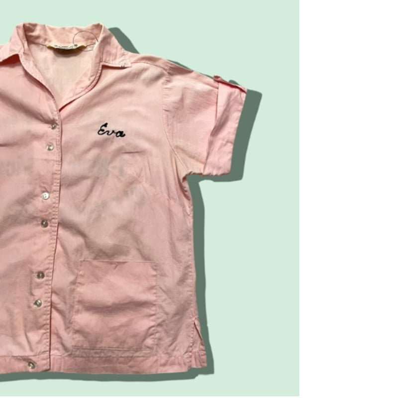 USED] vintage Hilton PINK🩷ボーリングシャツ | garden730