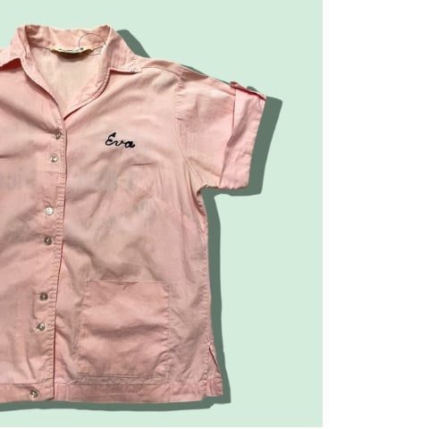 USED] vintage Hilton PINK🩷ボーリングシャツ | garden730