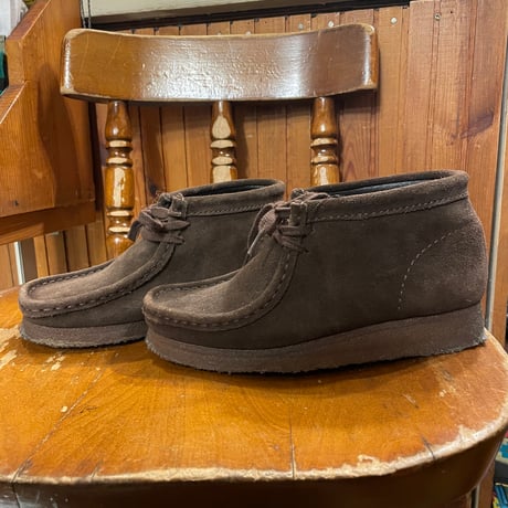 [USED] “Clarks" ワラビー  ブラウン🤎スエード