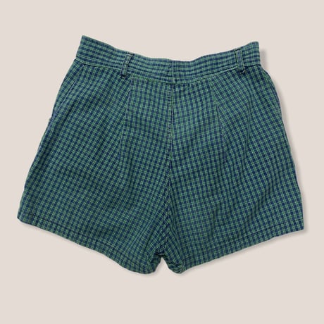 [USED] GREEN CHECK SHORTS🩲