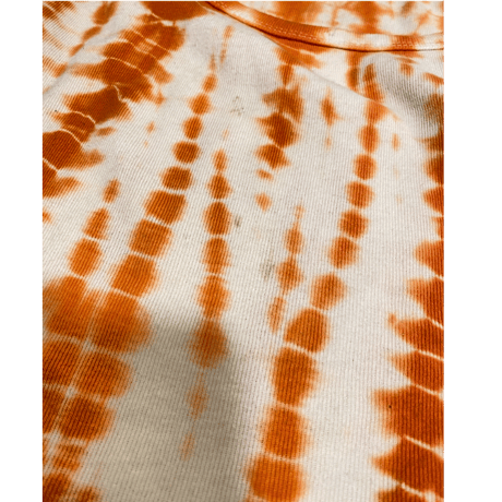 [USED] CROPPED TIE-DYE Tee🧡