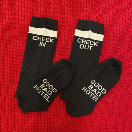 [Aquvii] GOOD BAD HOTEL "IN-OUT SOCKS"
