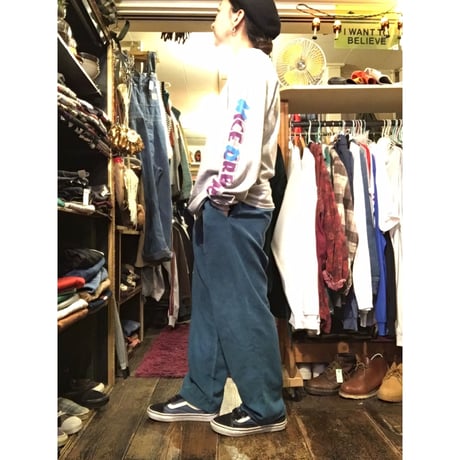 [USED] スエード調 イージーパンツ