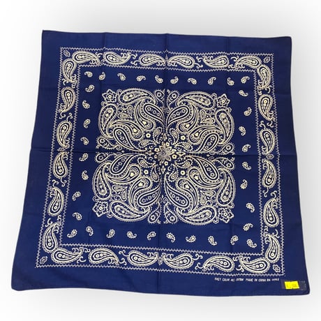 [USED] くたっと ペイズリー柄 BANDANA