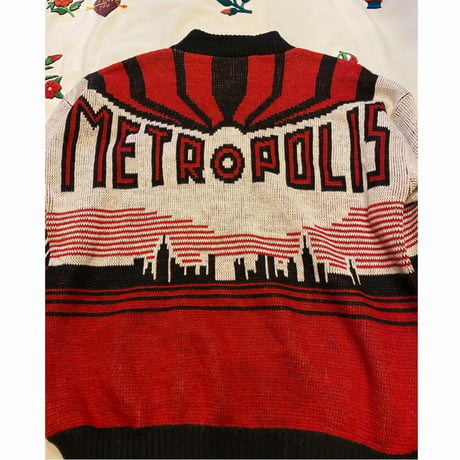 [USED] METRO POLIS ジャガードニット
