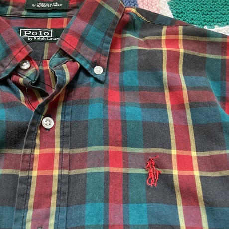 [USED] POLO Ralph Lauren チェックシャツ