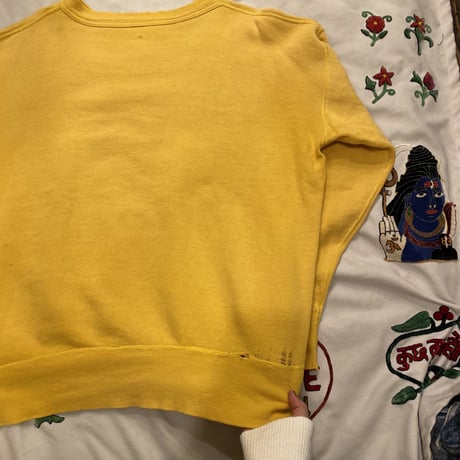 [USED] 50-60's VINTAGE  SWEAT(染み込みプリント)
