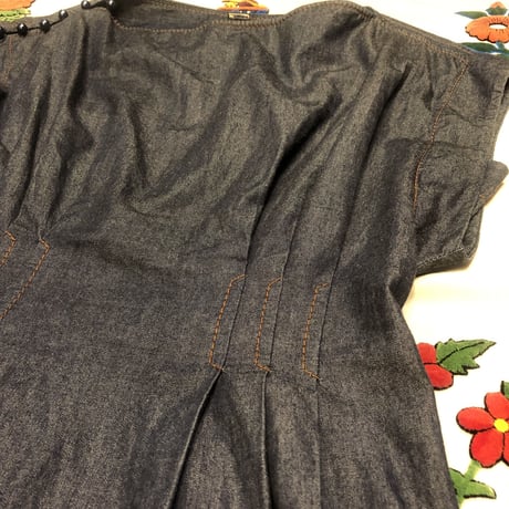 [USED] KAREN WARKER コットンワンピース
