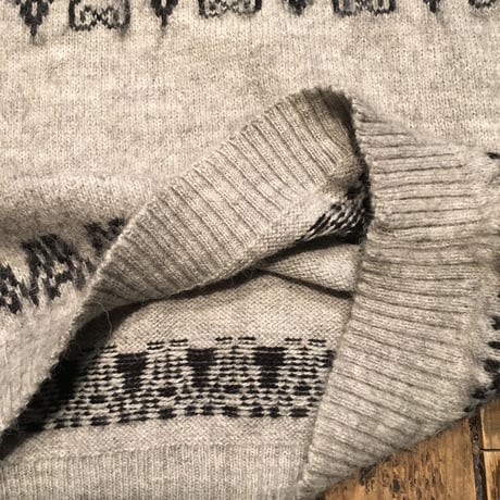 [USED]  アルパカ柄 モヘアKNIT