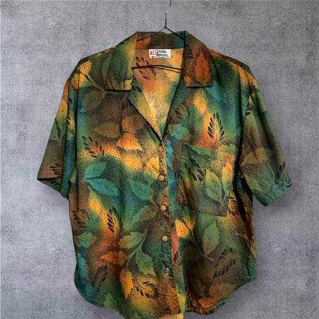[USED] good nature レーヨンシャツ