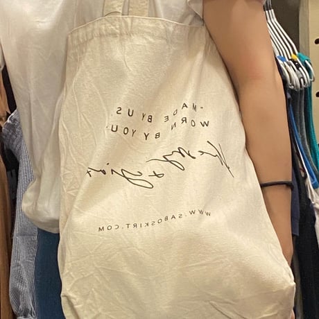 [USED]  Sabo skirt TOTE BAG