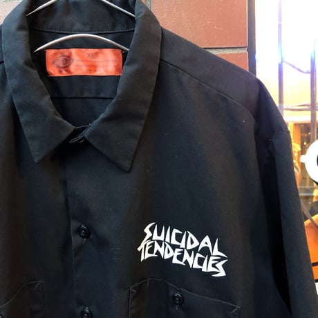 [USED]"Suicidal Tendencies×Dickies"☠️BIG shirts