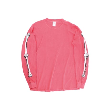 [CHEAP TIME$]  New 袖ROGO "FADE" L/S Tee
