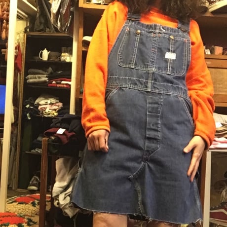 [USED] 鮮やか〜！オレンジパイルロンTee