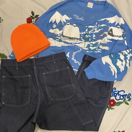 [USED] OLD Sears PAINTER PANTS！