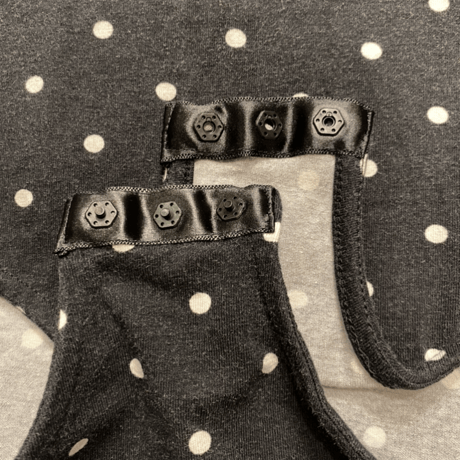 [USED]ドット柄BODY SUIT ●