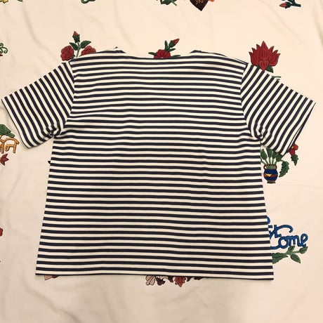 [USED]  SAG HARBOR ボーダー リブTOPS
