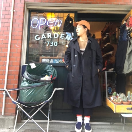 [USED]  US  NAVY トレンチコート  ライナー付き