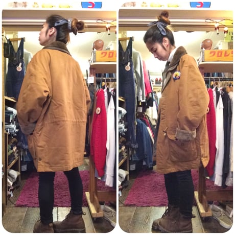 [USED] Goodデザイン!キャメル色のコート