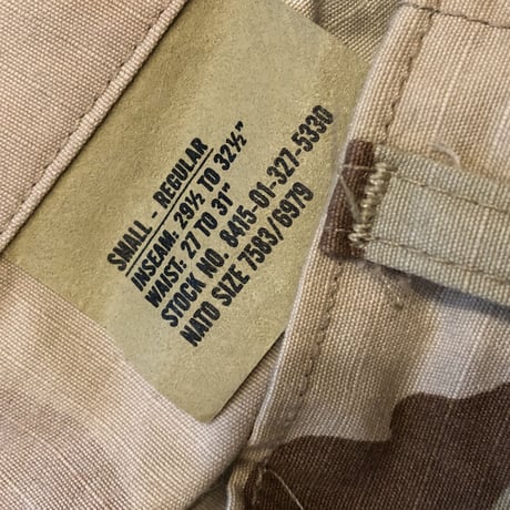 [USED] US ARMY デザートCAMOパンツ