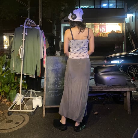 [USED] made in U.S.A. キュプラスカート