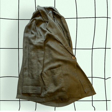 [USED] サラッとしたレーヨンJACKET
